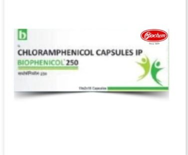 Biophenicol- Chloramphenicol 250mg Capsule by Rizochem pharmaceuticals