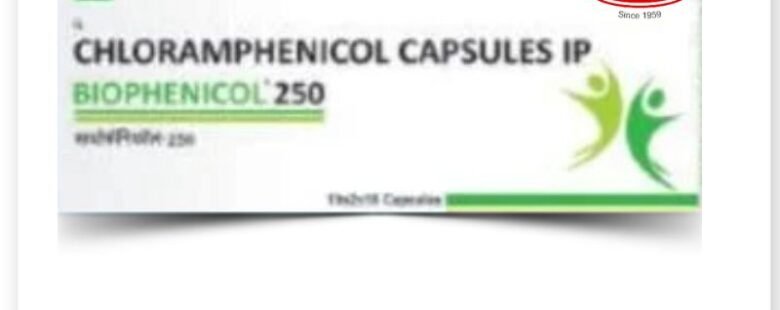 Biophenicol- Chloramphenicol 250mg Capsule by Rizochem pharmaceuticals