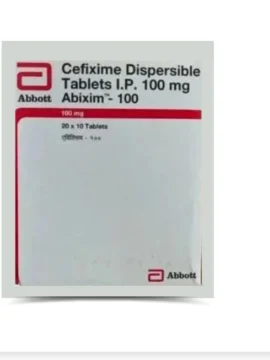 Abixim 100mg Tablet by Rizochem Pharmaceuticals