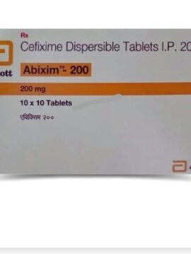 Abixim 200 Tablet by Rizochem Pharmaceuticals