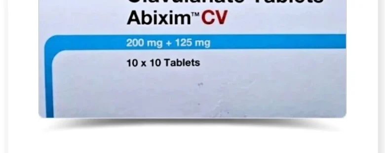 Abixim CV 200mg/125mg Tablet by Rizochem Pharmaceuticals