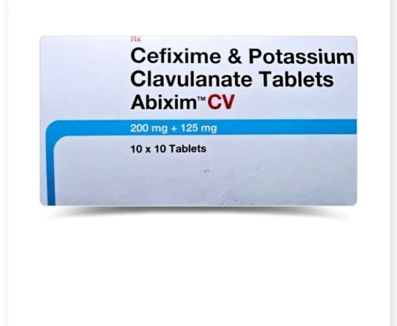 Abixim CV 200mg/125mg Tablet by Rizochem Pharmaceuticals