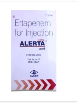 Alerta- Ertapenem 1gm Injection by Rizochem Pharmaceuticals