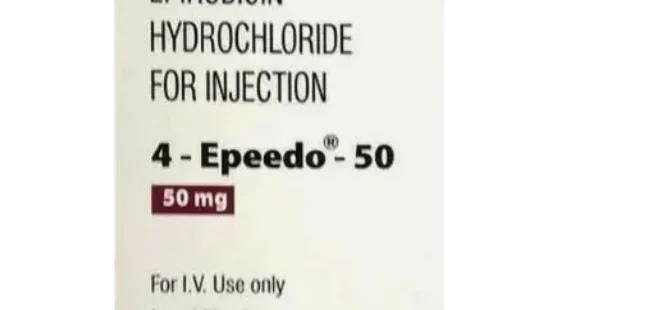4-Eppedo Epirubicin 50mg Injection for cancer treatment by Rizochem Pharmaceuticals - quality oncology medication.