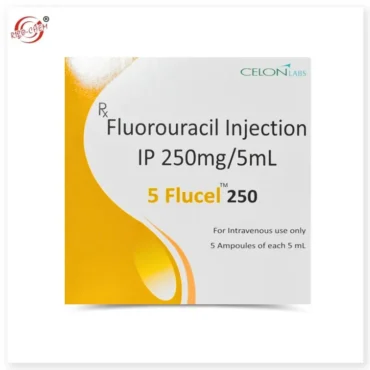 5 Flucel Fluorouracil Injection - 5-fluorouracil injection used in cancer treatment.