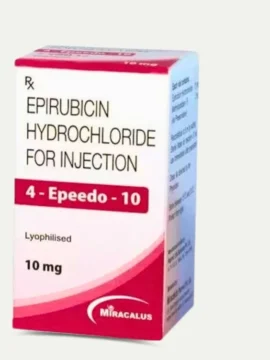 4-Eppedo Epirubicin 10mg Injection – chemotherapy medication for cancer treatment available from Rizochem Pharmaceuticals Wholesaler & Exporter