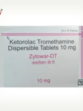 Zytowar DT 10mg Tablet by Rizochem Pharmaceuticals - used for treating cancer, available in dispersible tablet form for easy administration.
