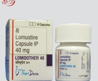 "Lomustine capsule IP 40mg, a medication prescribed for [Specify the medical condition or purpose,