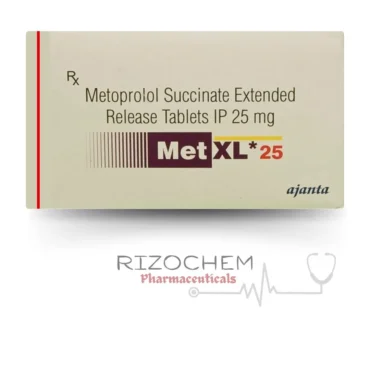 Buy Met XL Metoprolol Succinate Tablet from trusted pharmaceutical wholesalers & exporters. Effective heart health medication. Global shipping available.