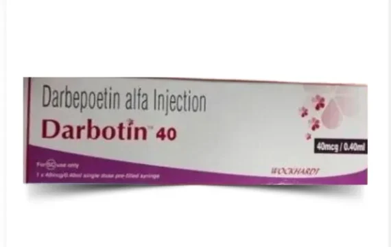 Darbotin 40mg Injection – A darbepoetin alfa injection used to treat anemia in patients with chronic kidney disease or undergoing chemotherapy. Available for export from Rizochem Pharmaceuticals.