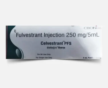 Celvestrant 250mg PFS Injection – High-quality Fulvestrant prefilled syringe for breast cancer treatment. Available for export by Rizochem Pharmaceuticals. WHO-GMP certified.