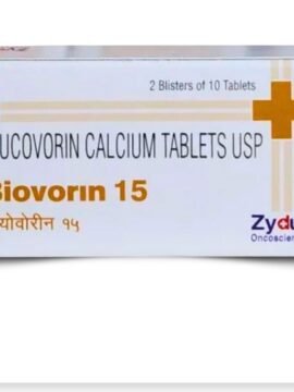 Biovorin 15mg Injection Calcium Leucovorin - High-quality chemotherapy support medicine by Rizochem Pharmaceuticals, ideal for reducing side effects of folic acid antagonists. Available for global export.