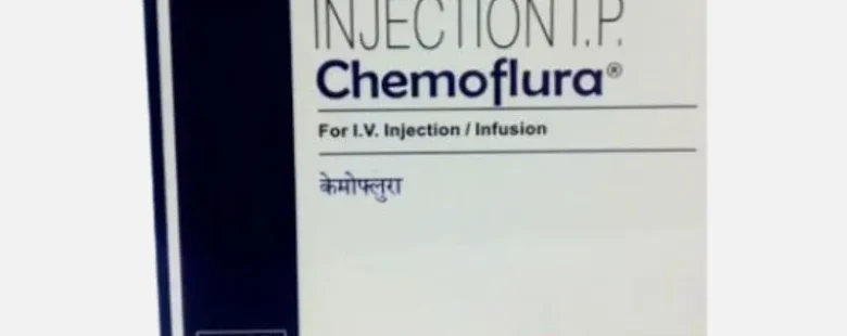 Chemoflura Fluorouracil 250mg Injection – an effective chemotherapy medication used for cancer treatment. Available for export at Rizochem Pharmaceuticals, a trusted pharmaceutical wholesaler.