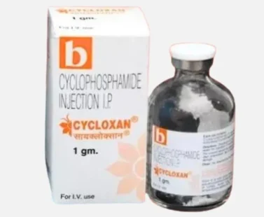 Cycloxan 1000mg Injection – A cyclophosphamide chemotherapy drug used for treating various cancers, including lymphoma and leukemia. Available for export from Rizochem Pharmaceuticals.