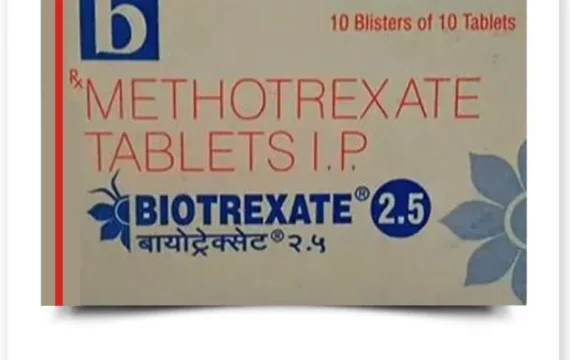 Biotrexate 2.5mg Tablet – Methotrexate medication for treating cancer, arthritis, and autoimmune conditions, available at Rizochem Pharmaceuticals Wholesaler & Exporter.