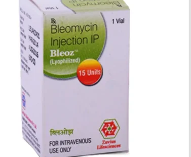 Bleoz 15IU Injection - Bleomycin for effective cancer treatment, available with Rizochem Pharmaceuticals Wholesaler & Exporter. Trusted global supplier of oncology medications.