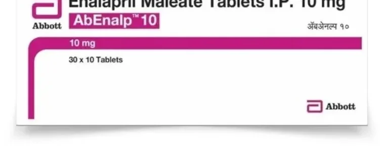AbEnalp 10mg Tablet - Medicine for hypertension and heart health by Rizochem Pharmaceuticals, trusted exporter worldwide.