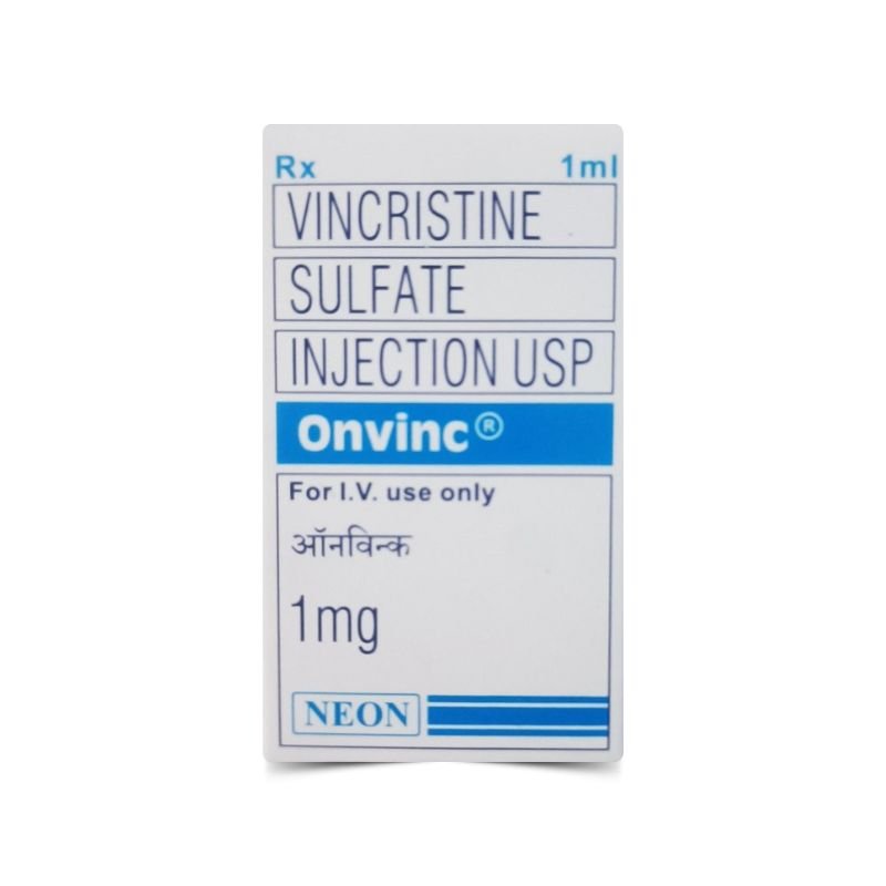 Onvinc- Vincristine 1mg Injection by Rizochem Pharmaceuticals