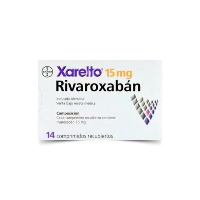 Xarelto- Rivaroxaban 15mg Tablet by RIzochem Pharmaceuticals