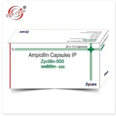 Zycillin-Ampicillin 500mg Capsule by Rizochem Pharmaceuticals