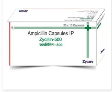 Zycillin-Ampicillin 500mg Capsule by Rizochem Pharmaceuticals
