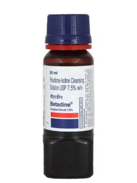 Betadine Surgical Scrub 7.5% 100ml by rizochem pharmaceuticals