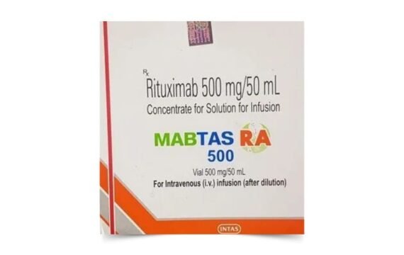 Mabtas RA Rituximab 500mg Injection by rizochem pharmaceuticals