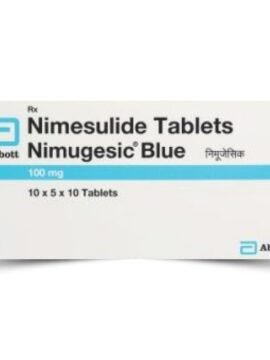 Nemugesic 100mg/325mg Tablet ( BLUE) by rizochem pharmaceuticals