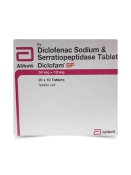 Diclofam SP 50 mg/10 mg Tablet by rizochem pharmaceuticals