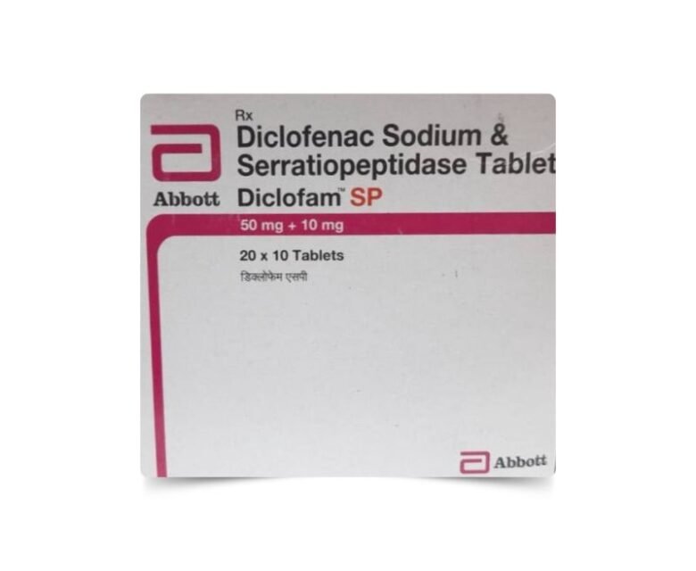 Diclofam SP 50 mg/10 mg Tablet by rizochem pharmaceuticals