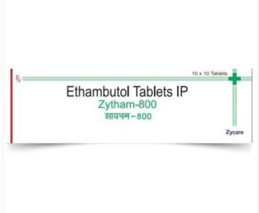 Zytham-Ethambutol 800mg Tablet by Rizochem pharmaceuticals