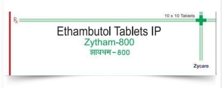 Zytham-Ethambutol 800mg Tablet by Rizochem pharmaceuticals
