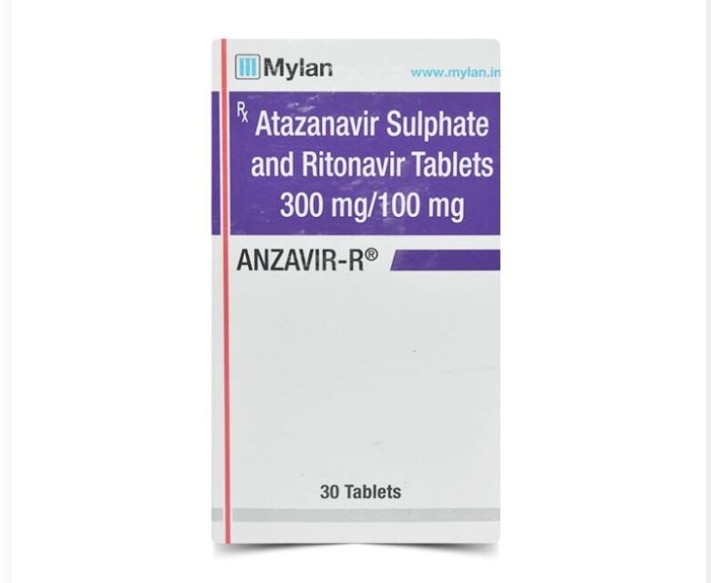 Anzavir-R 300+100mg Tablet by Rizochem pharmaceuticals