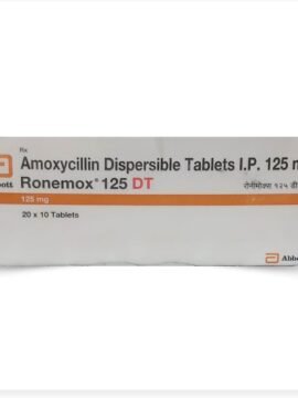 Ronemox 125 mg Tablet DT by Rizochem pharmaceuticals