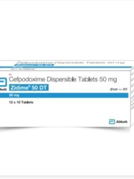 Zidime 50mg Tablet DT by Rizochem pharmaceuticals