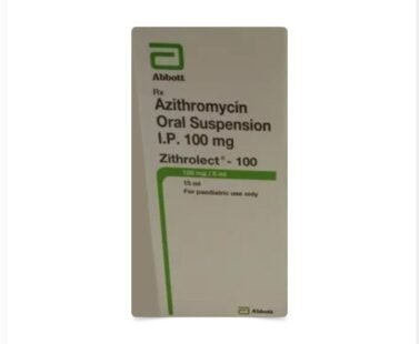 Zithrolect 100mg/5ml Suspension by Rizochem pharmaceuticals