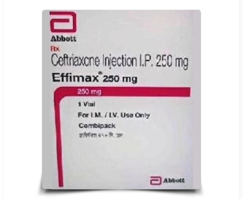Ceftriaxone Effimax Injection 250 gm by Rizochem Pharmaceutical
