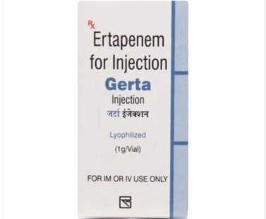 Gerta Ertapenem 1gm Injection by Rizochem pharmaceuticals