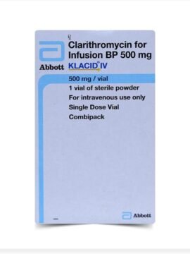 Klacid IV 500 mg Injection by Rizochem pharmaceuticals