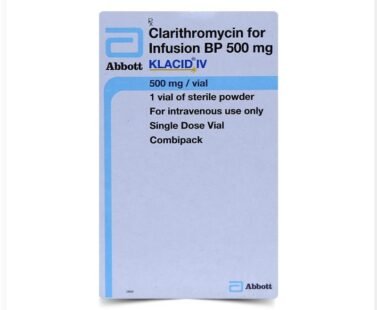Klacid IV 500 mg Injection by Rizochem pharmaceuticals
