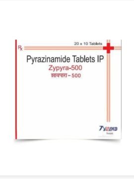 Zypyra- Pyrazinamide 500mg Tablet by Rizochem pharmaceuticals