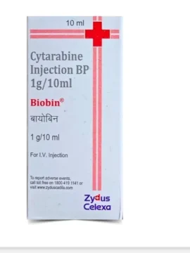 Biobin 1000mg Injection - High-quality chemotherapy medication by Rizochem Pharmaceuticals, used for treating various cancers. Available for export worldwide.