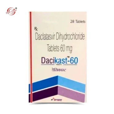 Dacikast-Daclatasvir 60mg Tablet by Rizochem Pharmaceutical - antiviral medication for hepatitis C treatment