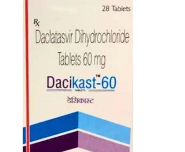 Dacikast-Daclatasvir 60mg Tablet by Rizochem Pharmaceutical - antiviral medication for hepatitis C treatment