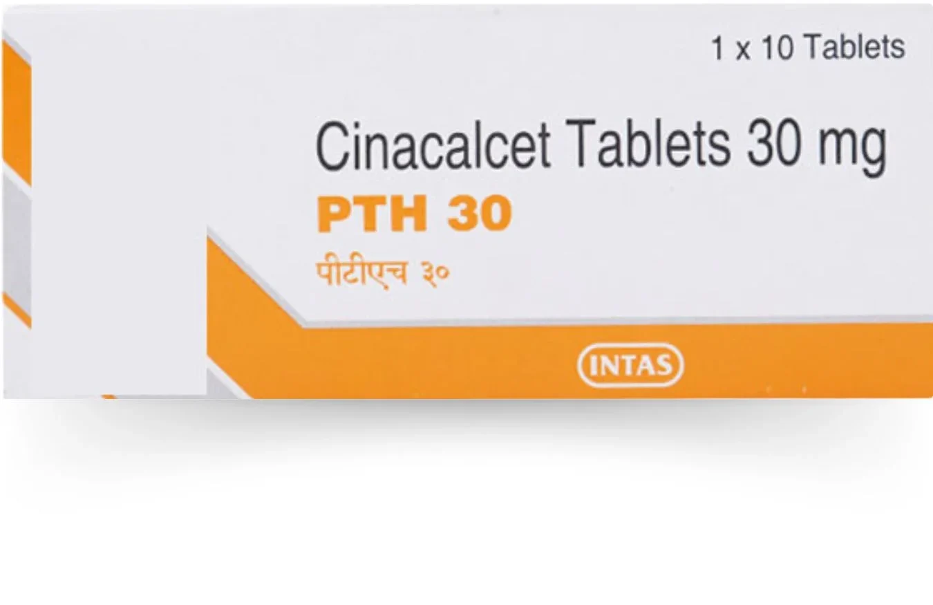 Pth Cinacalcet 30mg Tablet - Quality Medication from Rizochem Pharmaceuticals Wholesaler & Exporter.