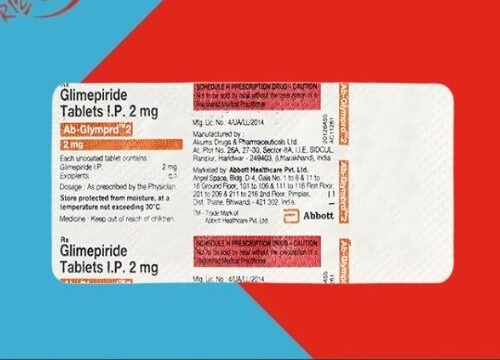 Glimepiride AB GLYMPRD 2mg Tablet