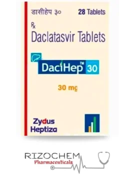 "Dacihep 30 Tablet - High-quality hepatitis C treatment by trusted pharmaceutical wholesaler & exporter.