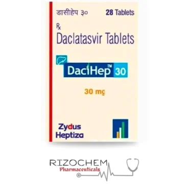 "Dacihep 30 Tablet - High-quality hepatitis C treatment by trusted pharmaceutical wholesaler & exporter.