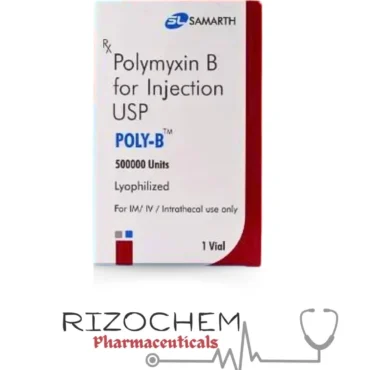 Poly B 500000IU Injection - High-potency antibiotic for severe infections - Pharma Wholesaler & Exporter.