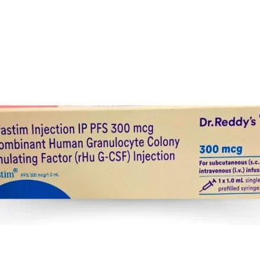 Filgrastim (GCSF) Injection 0.3ml - Stimulates white blood cell production - Pharma Wholesaler & Exporter.